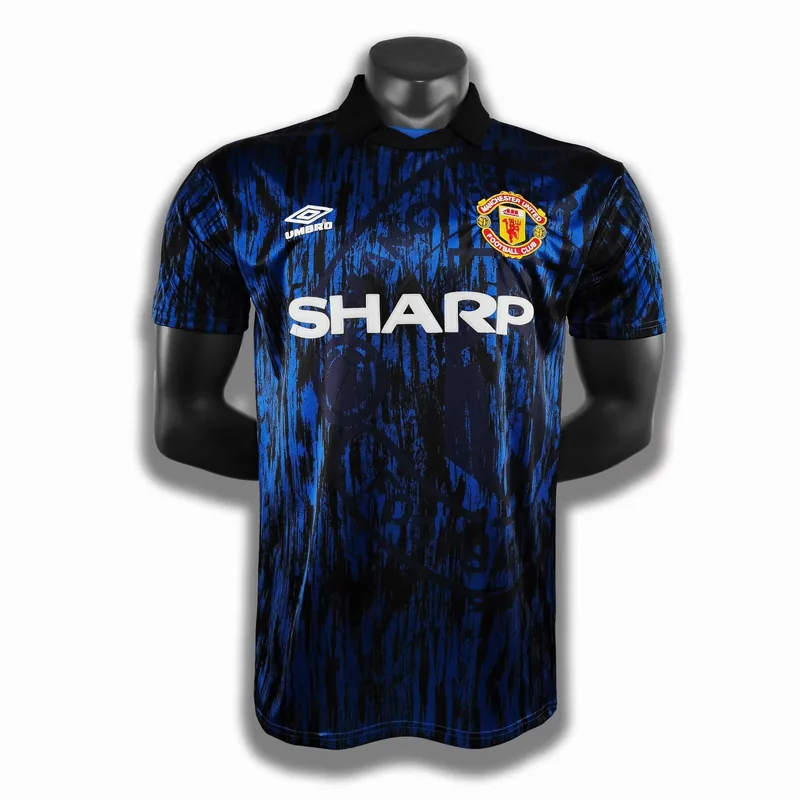 Camiseta Manchester United 1992/93 VISITANTE MANGA CORTA VERSION FAN